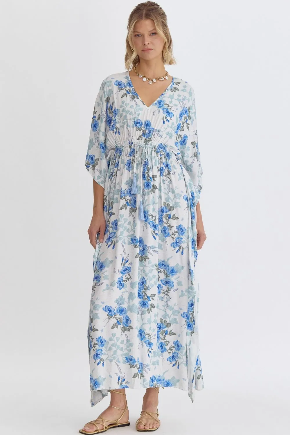 Away Tonight Floral Maxi Dress