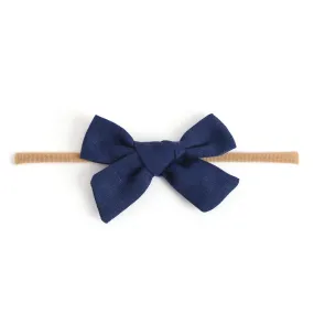 Baby Bow - Navy