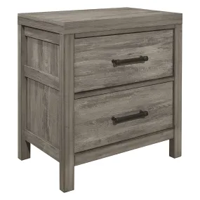 Bainbridge Night Table - Weathered Grey