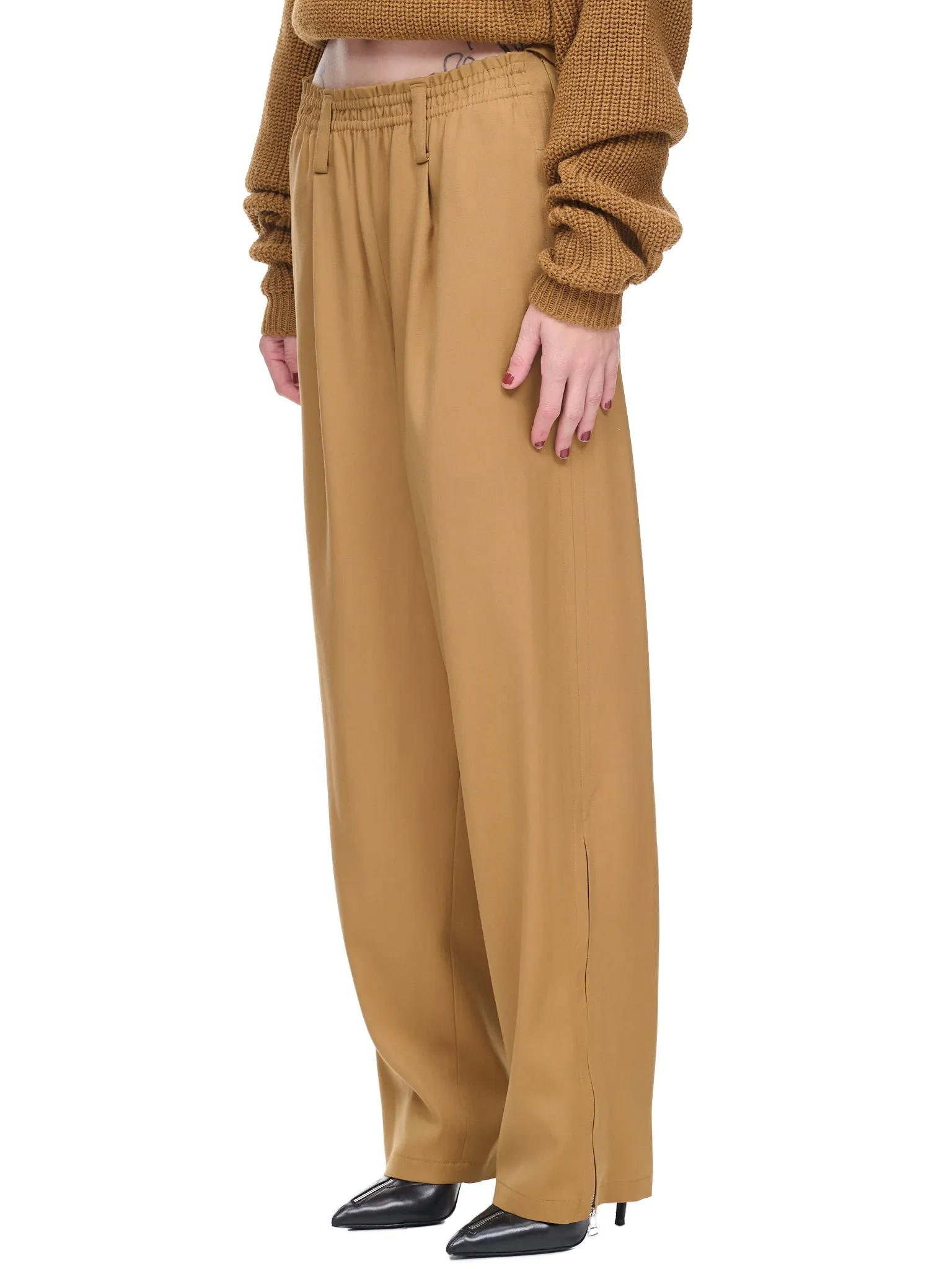 Balloon Trousers (Q315WW-BROWN-SUGAR)