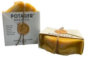 Bar Soap Orange Dreamsicle Certified Organic Ingredients