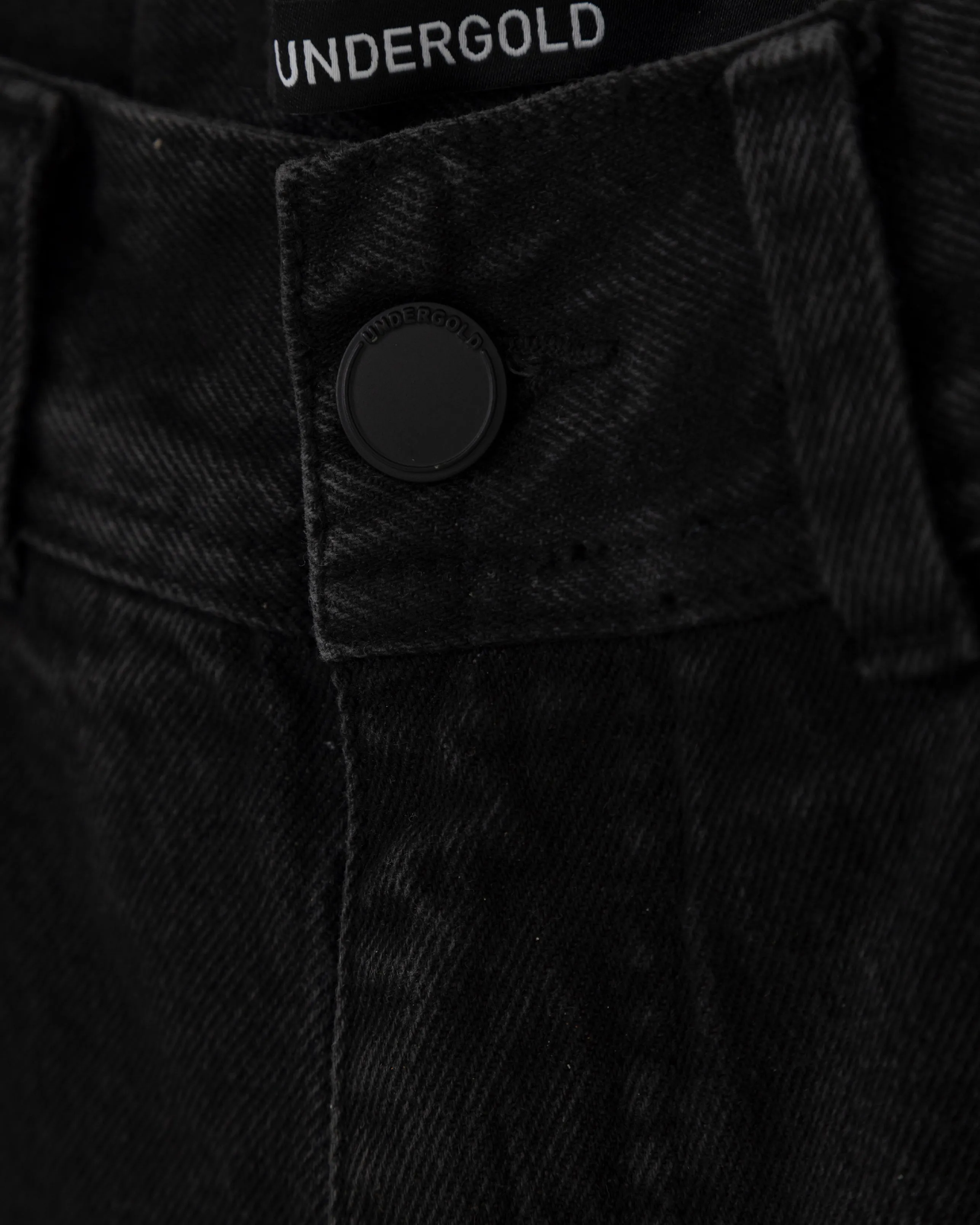 Basics Ripped Regular Jean Washed Black