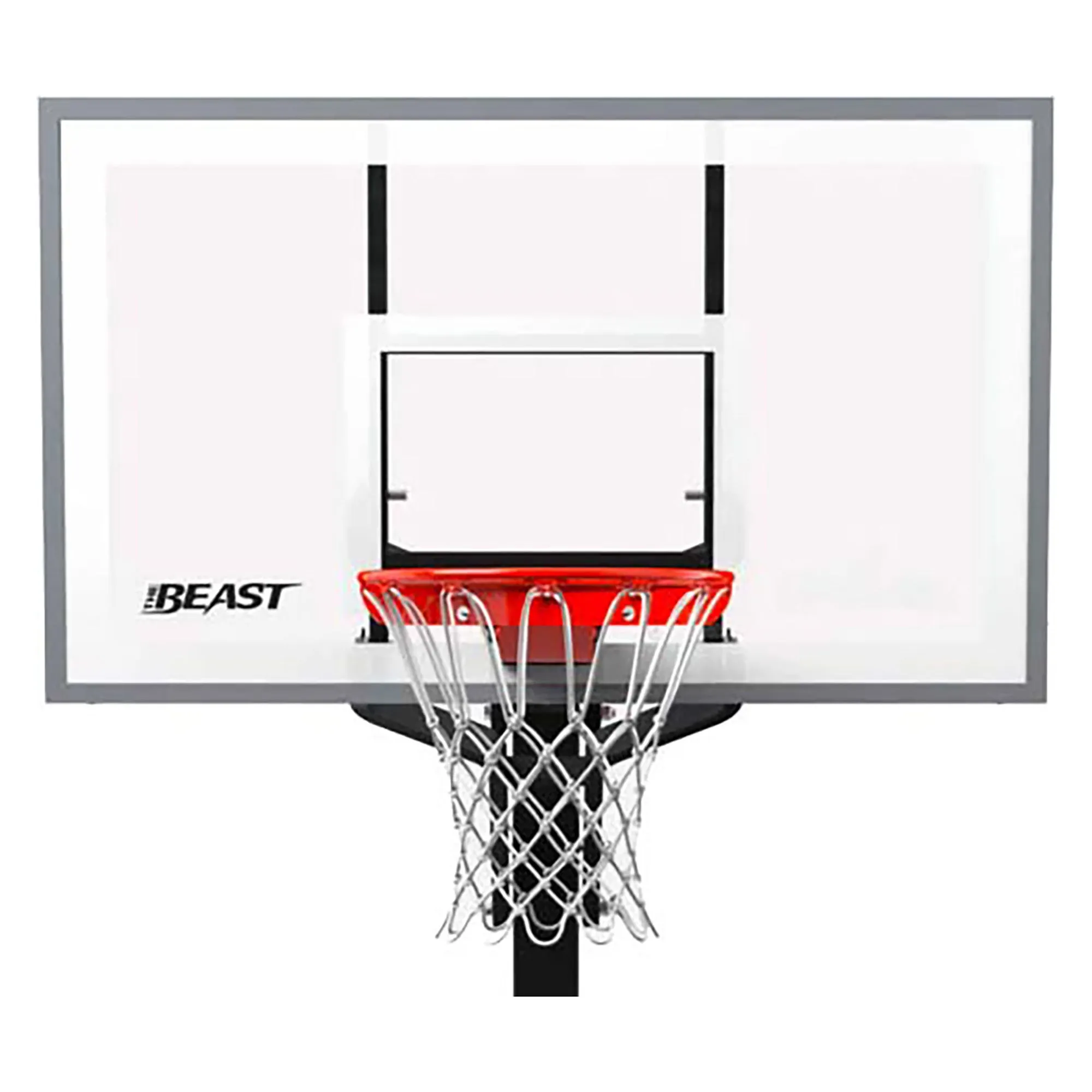 Beast 54 Inch Glass Portable Basketball System