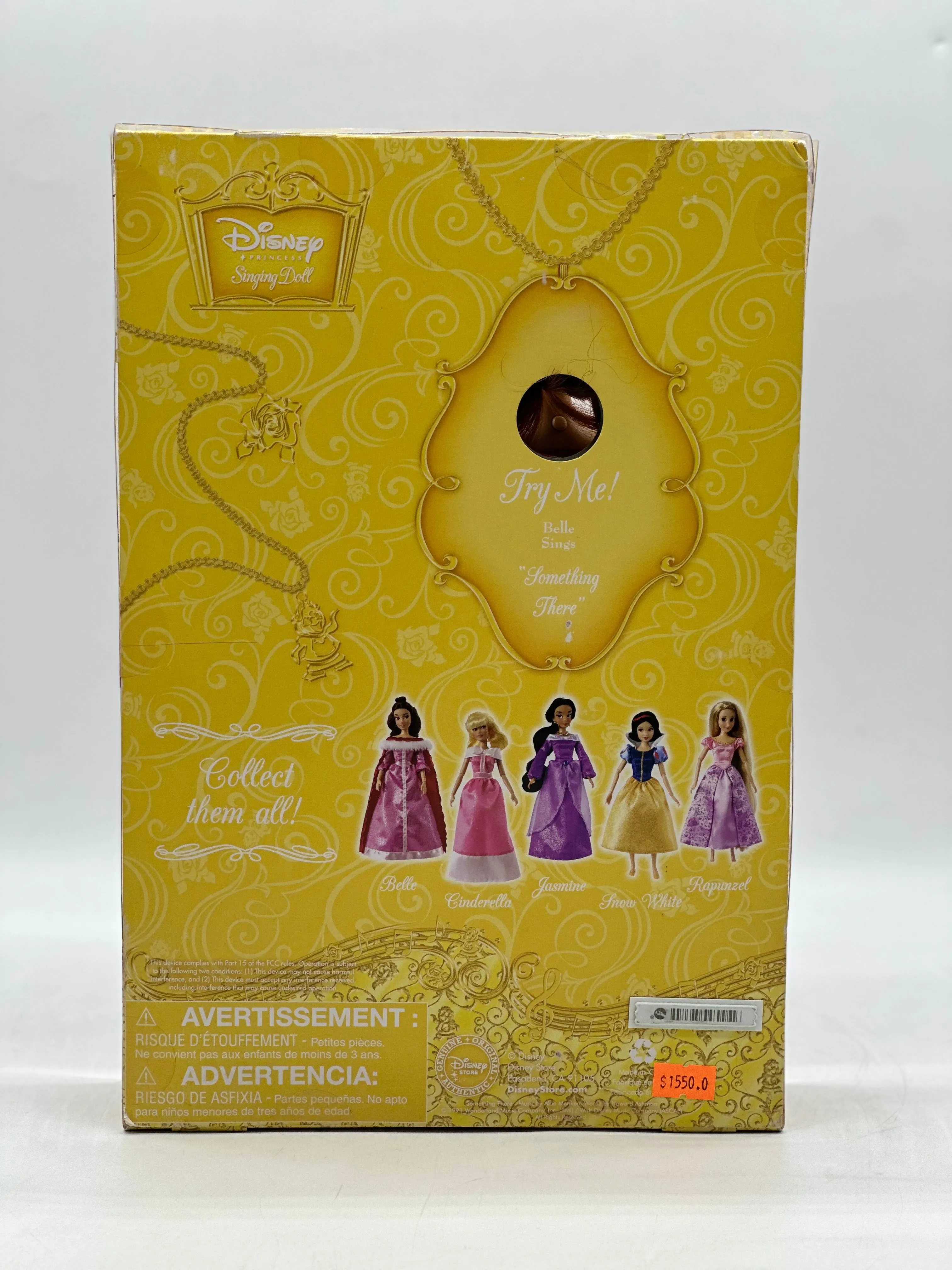 Belle Disney Singing Doll