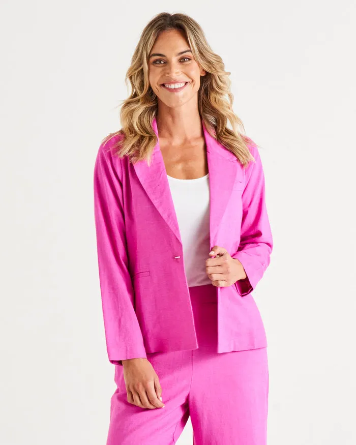 Betty Basics Lisset Blazer Azalea