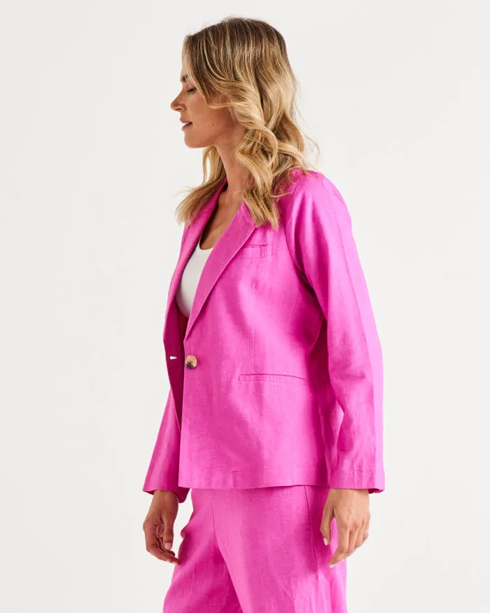 Betty Basics Lisset Blazer Azalea