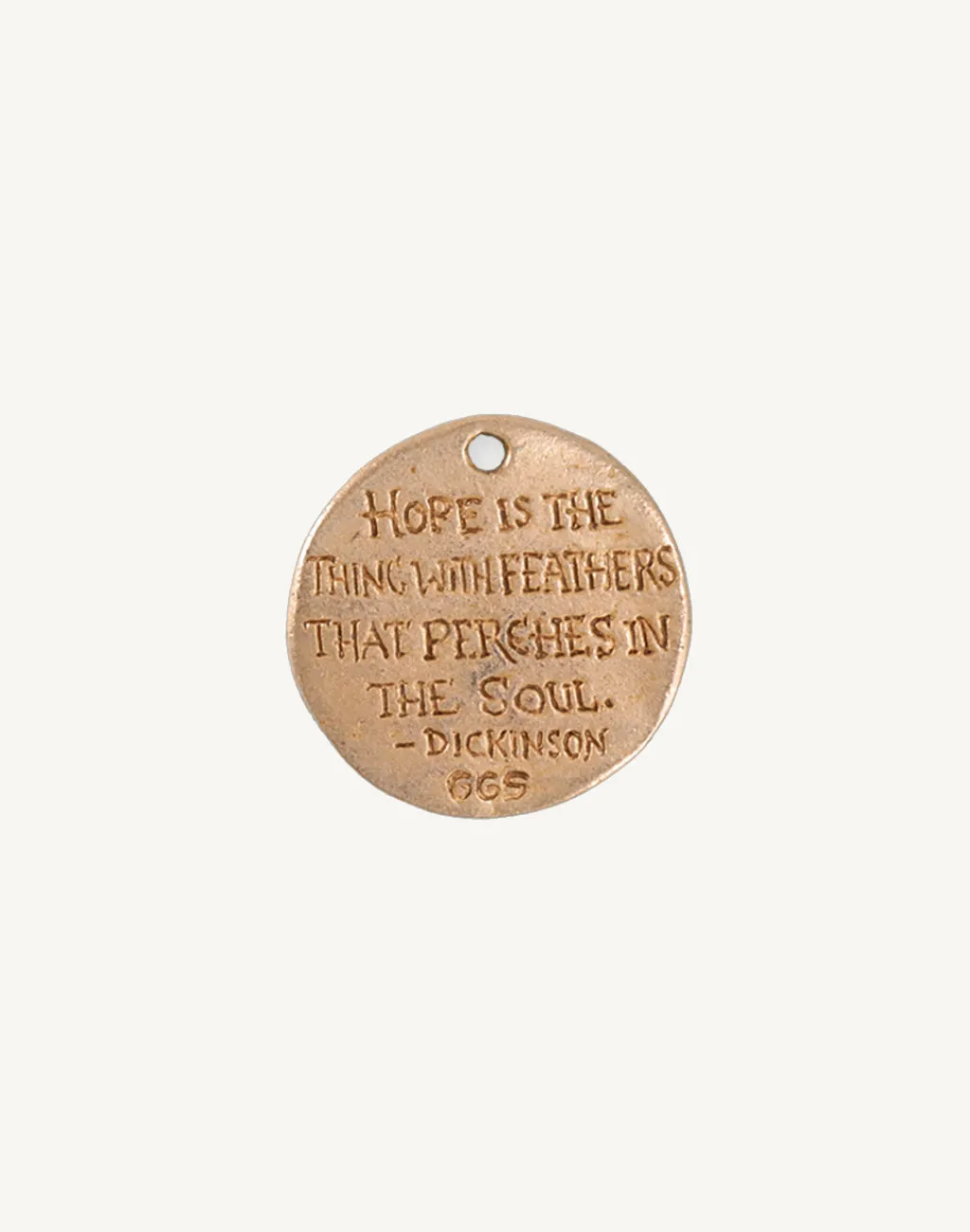 Bird Hope Coin, 29mm, (1pc)