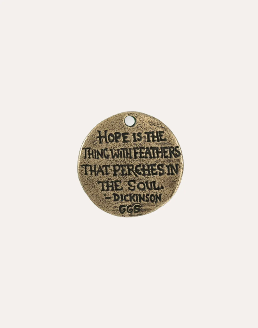 Bird Hope Coin, 29mm, (1pc)