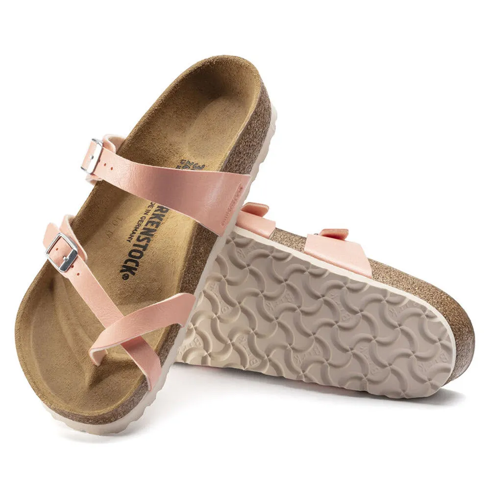 BIRKENSTOCK MAYARI GRACEFUL CORAL PEACH BIRKOFLOR - WOMENS