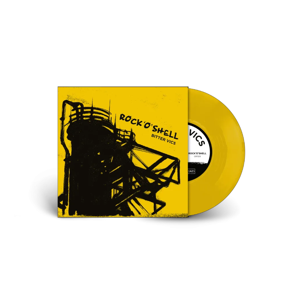 Bitter Vics / Rock ‘O’ Shell 7" Limited Opaque Yellow Vinyl