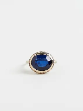 Blanche Ring in 4.75ct Kyanite in 19k White Gold