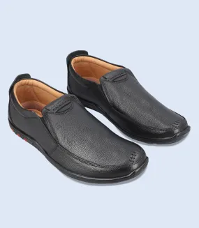 BM5278-BLACK-Men Comfort Life Style Shoes