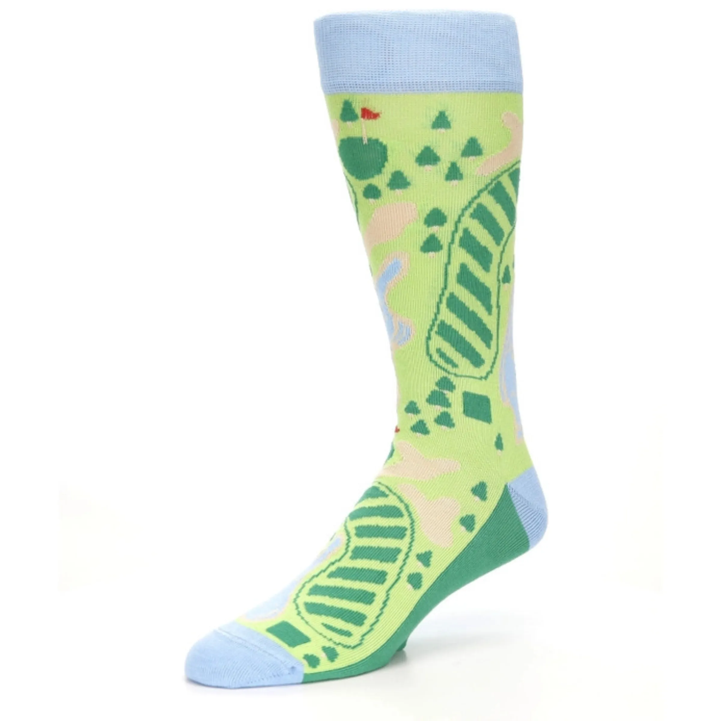 boldSOCKS Golf Socks USA Made Mens Socks