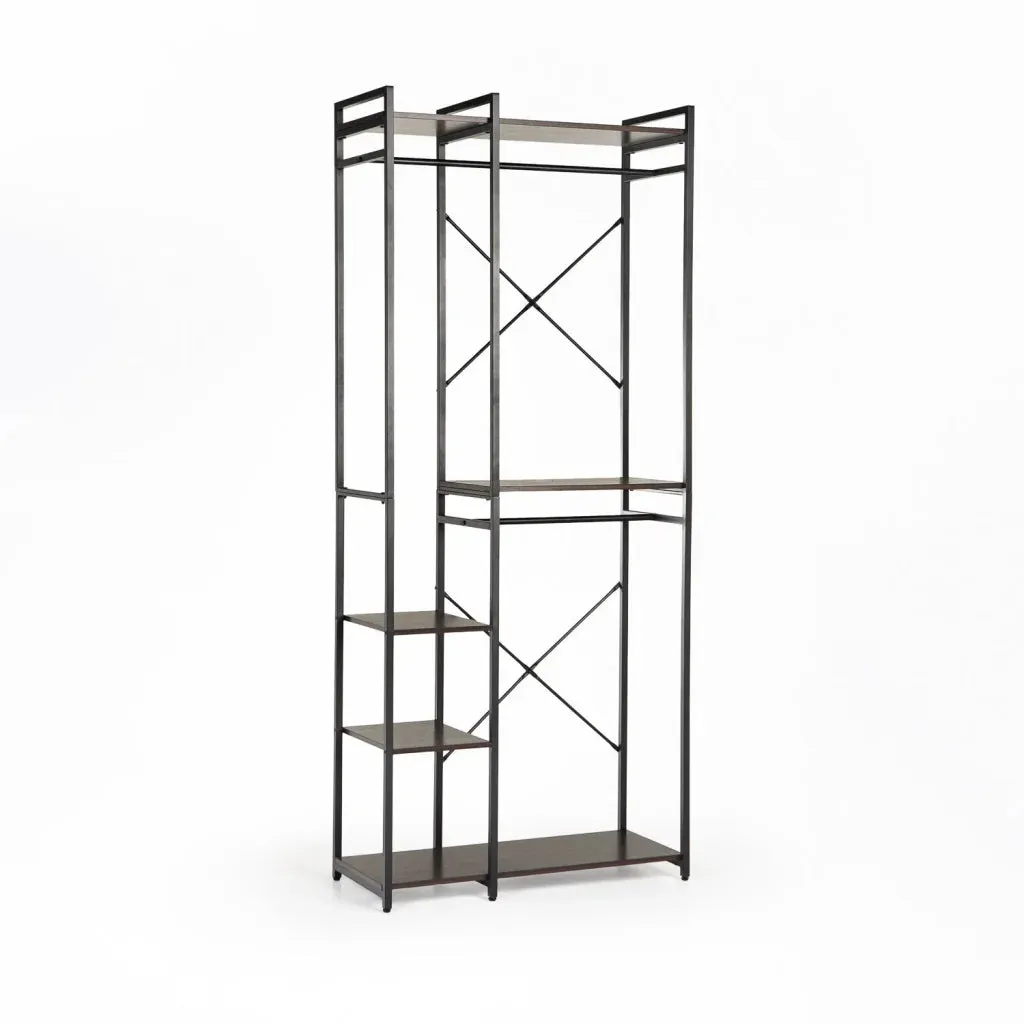 BOLT MULTI SHELF & HANGING OPEN ROBE