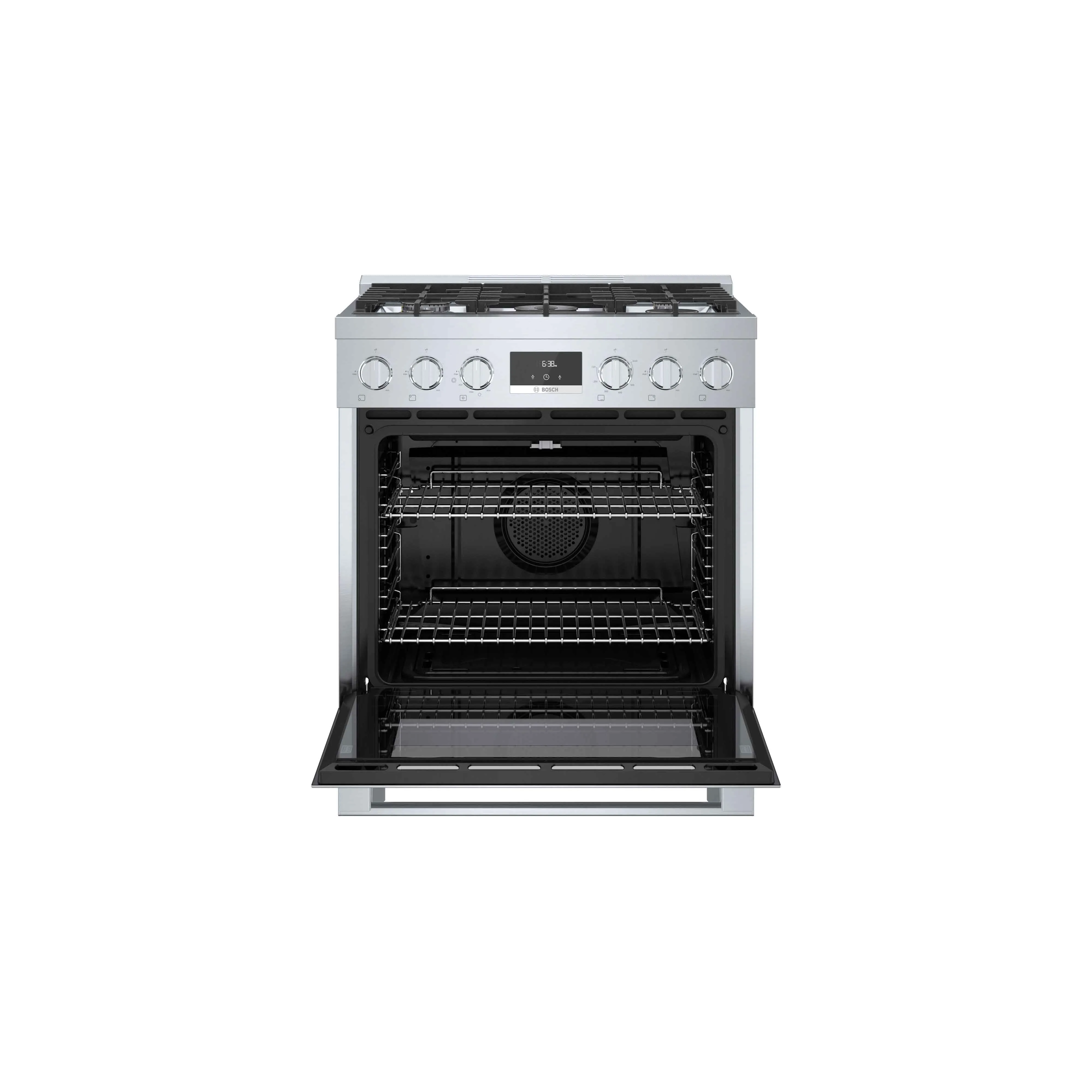 Bosch 30" Industrial Style Gas Range Stainless Steel - HGS8055UC