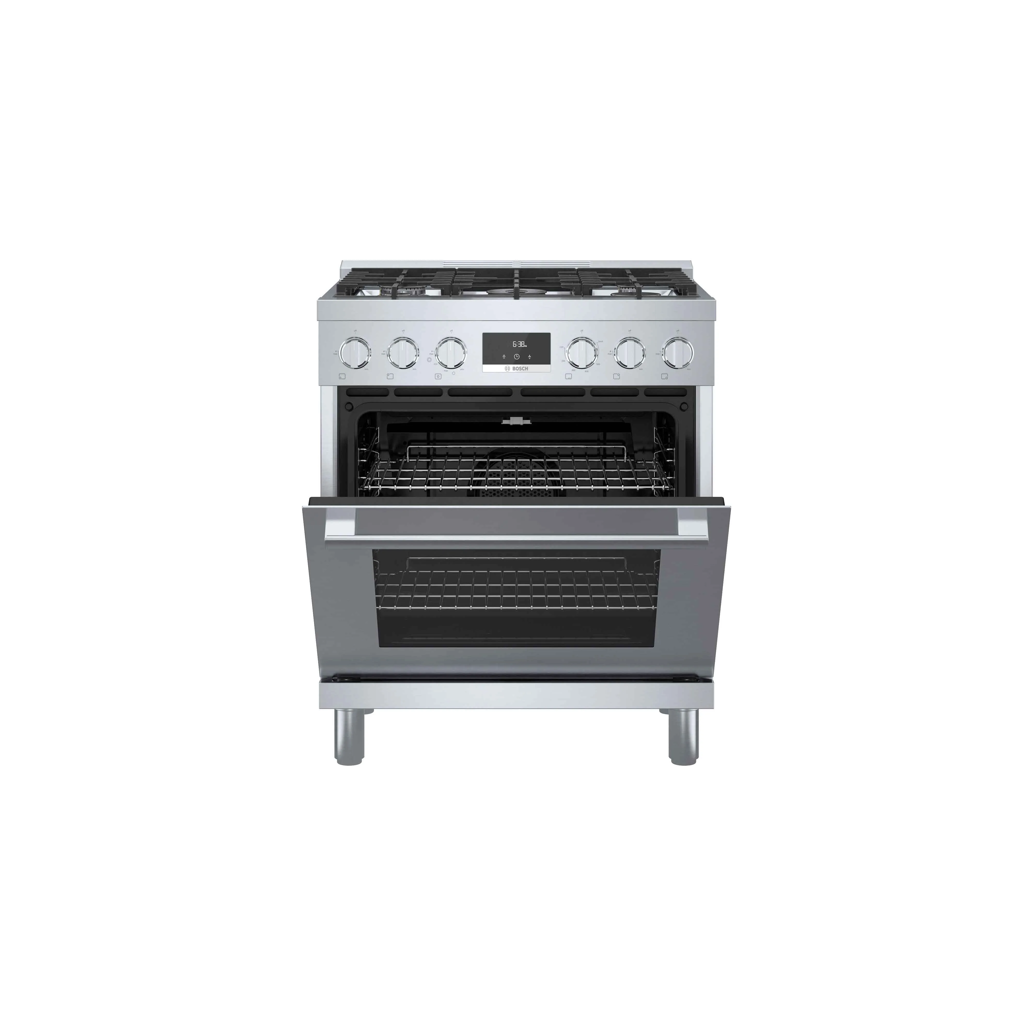 Bosch 30" Industrial Style Gas Range Stainless Steel - HGS8055UC