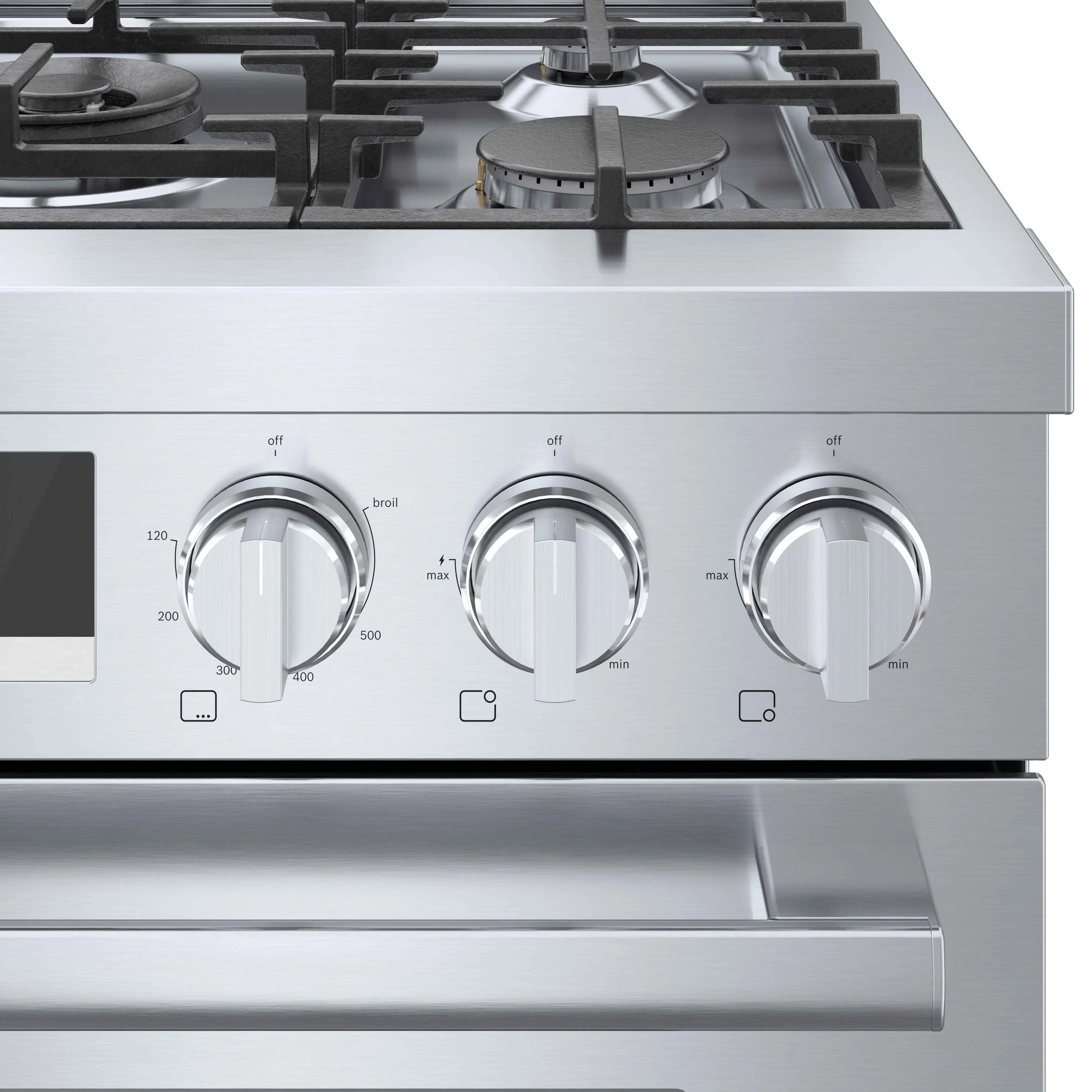 Bosch 30" Industrial Style Gas Range Stainless Steel - HGS8055UC