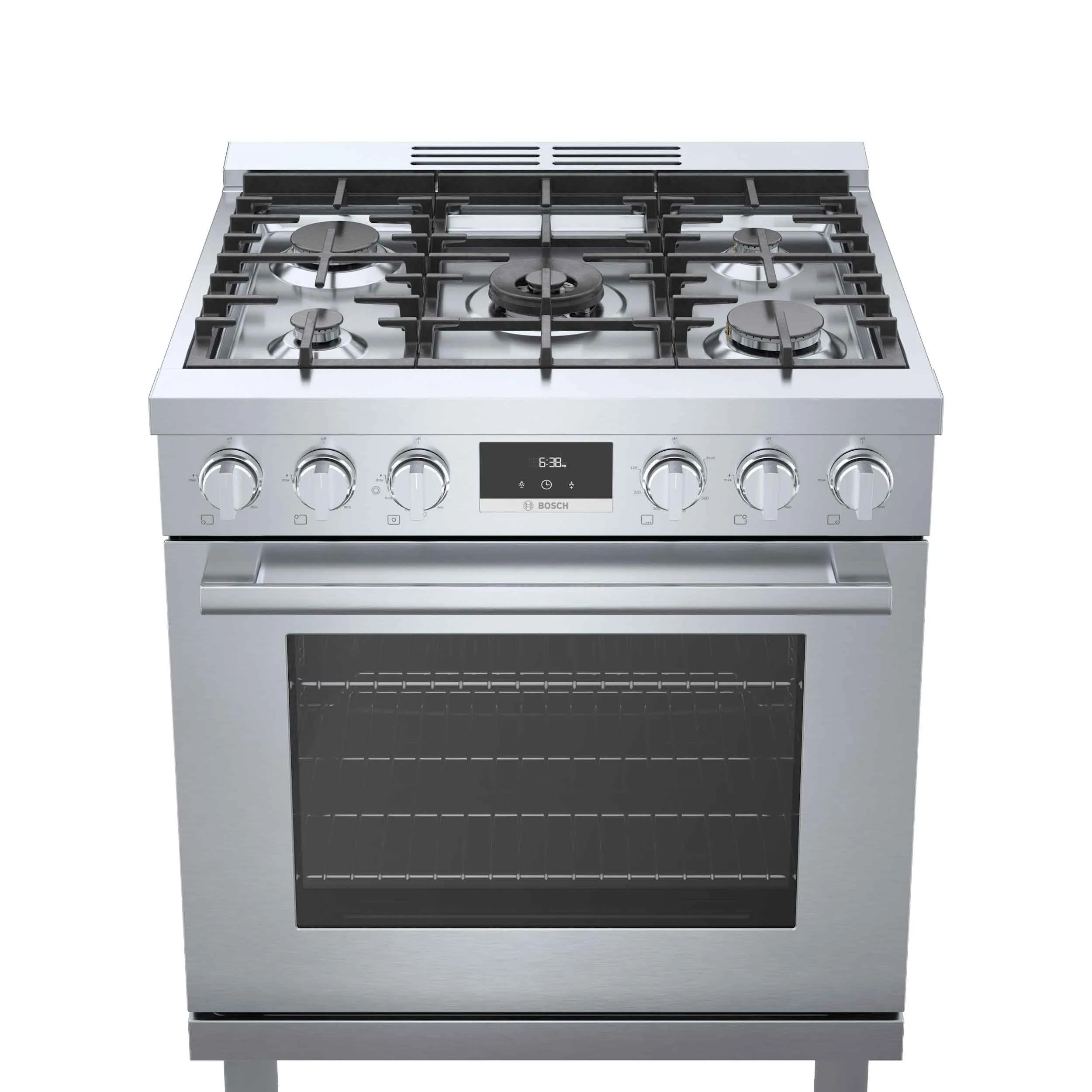 Bosch 30" Industrial Style Gas Range Stainless Steel - HGS8055UC