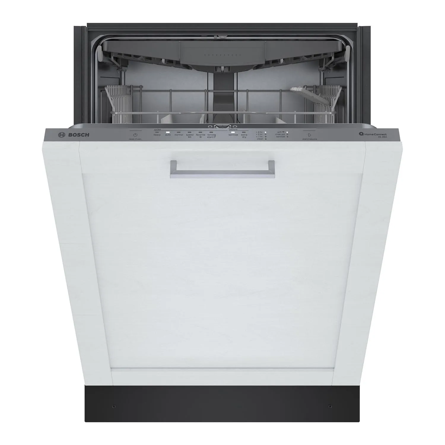 Bosch Custom Panel 24" Smart Dishwasher with Home Connect, Third Rack - SHV53CM3N