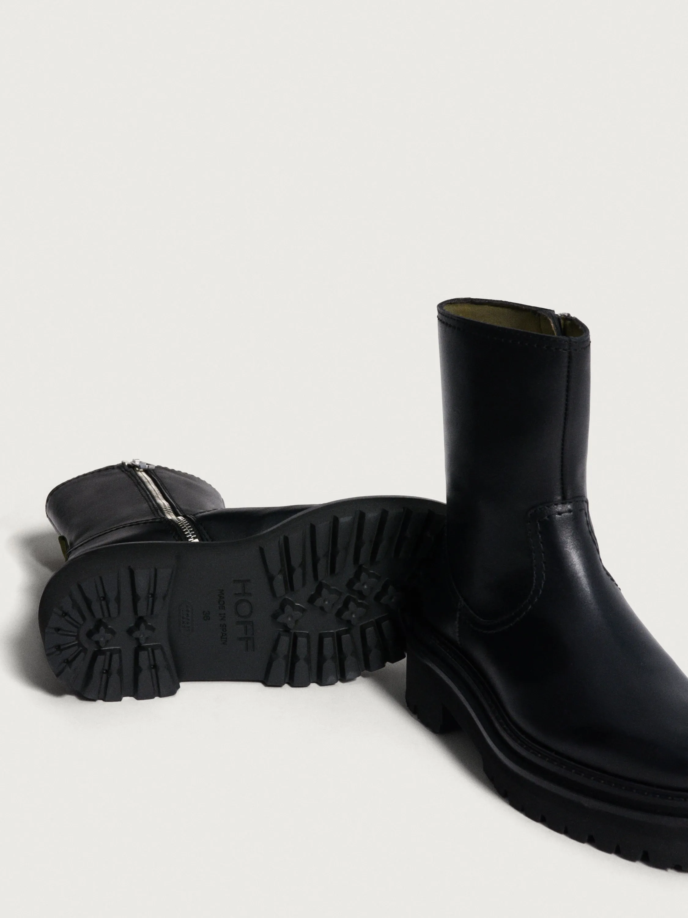 BOTA PIEL OFFICE NEGRO