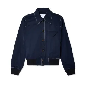 Bottega Veneta - Women's Tech Nylon Jacket - (Navy)