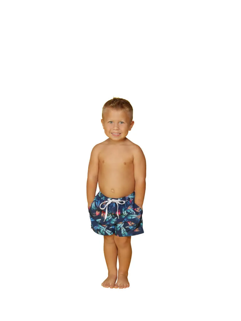 Boys printed swim shorts