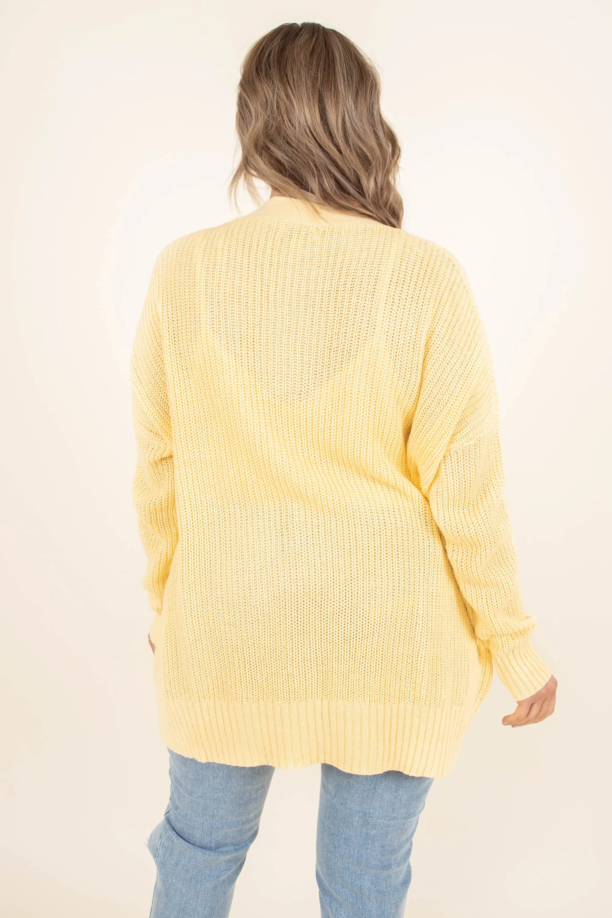 Brighter Than The Moon Cardigan, Golden Straw