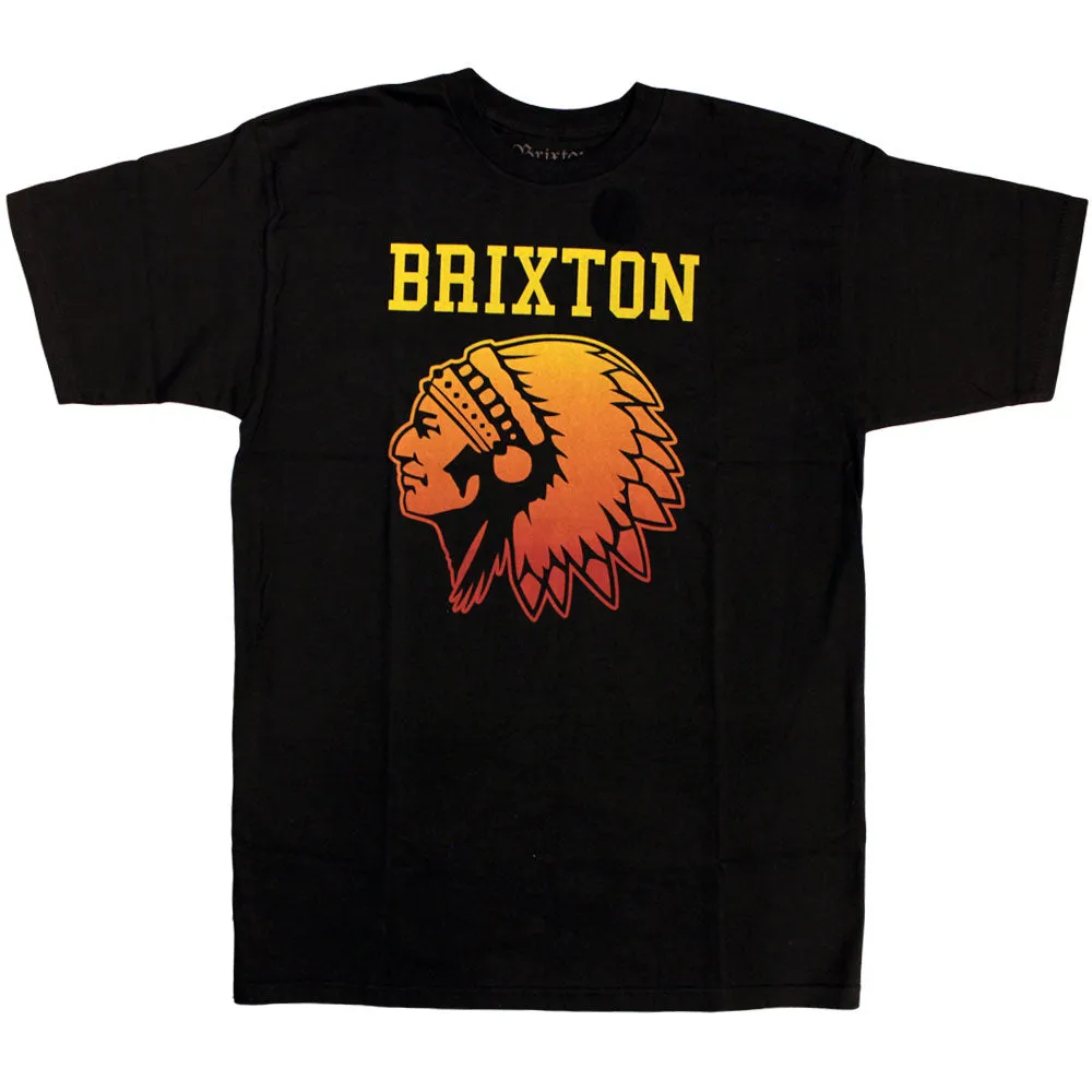 Brixton Anthem T-Shirt Black Gradient