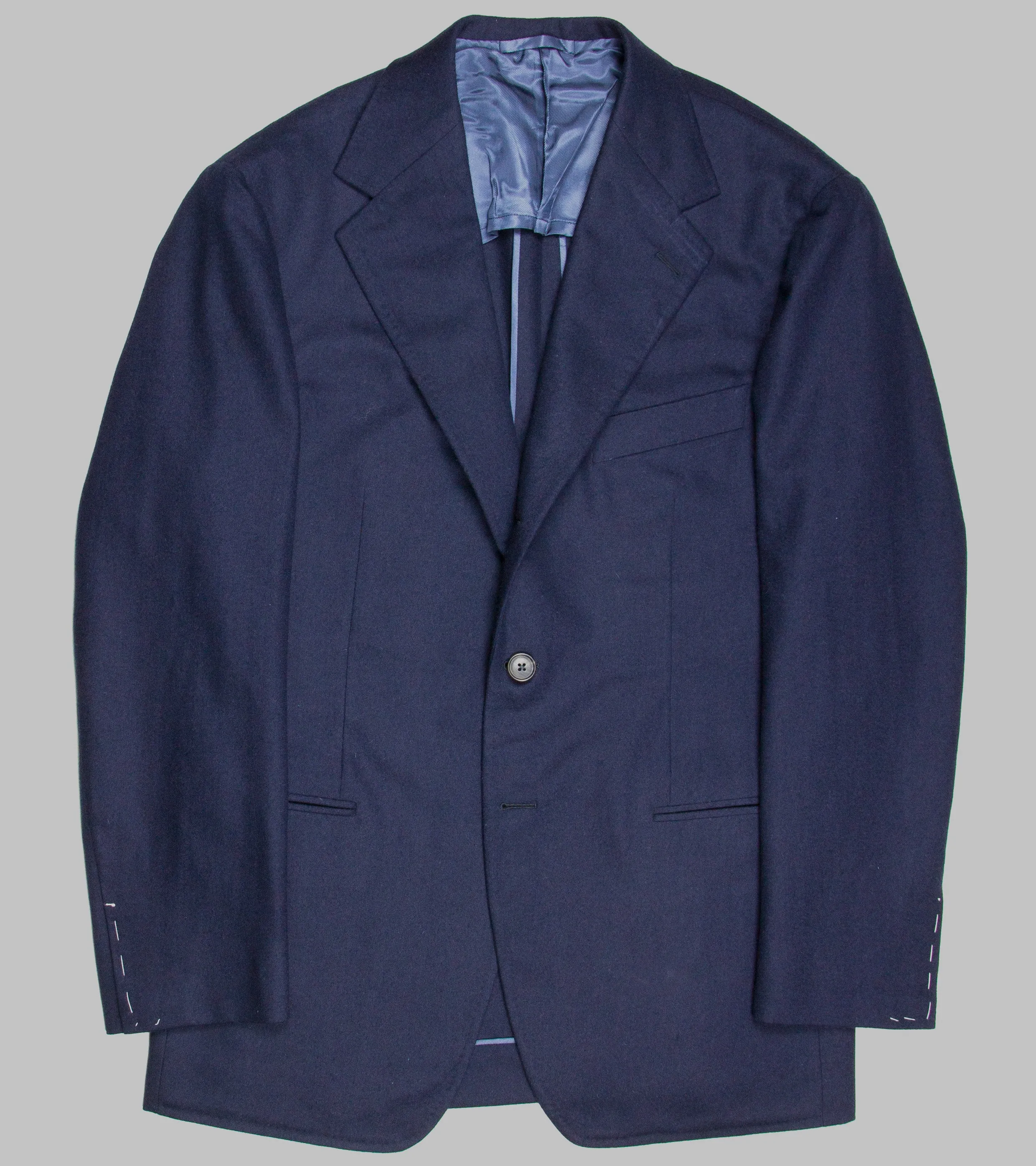 Bryceland's Single Breasted Navy Jacket