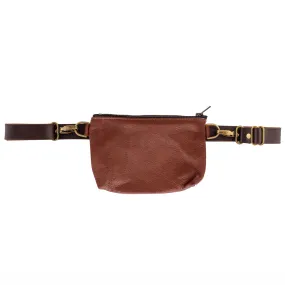 Buckle Up Convertible Bag - Cognac