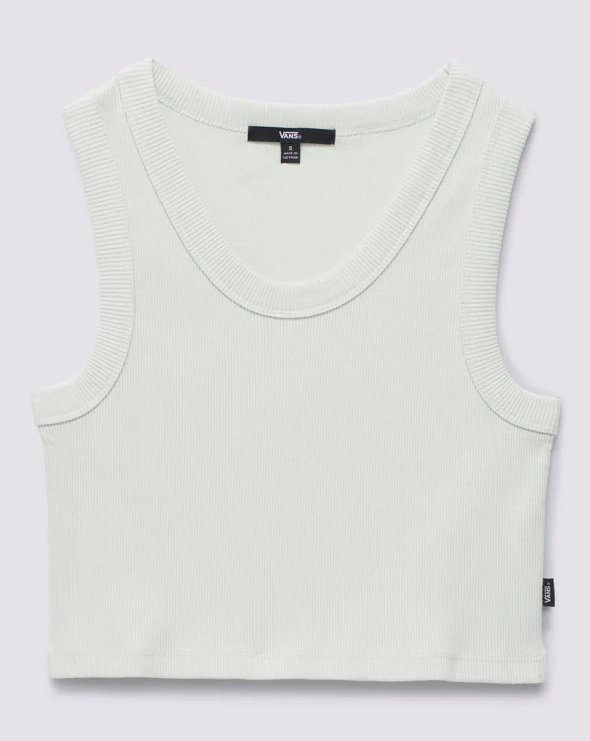 Bvd Drew Rib Tank Pale Aqua