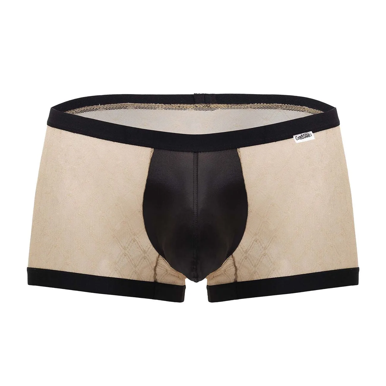 CandyMan 99750 Lace Trunks Color Nude-Black