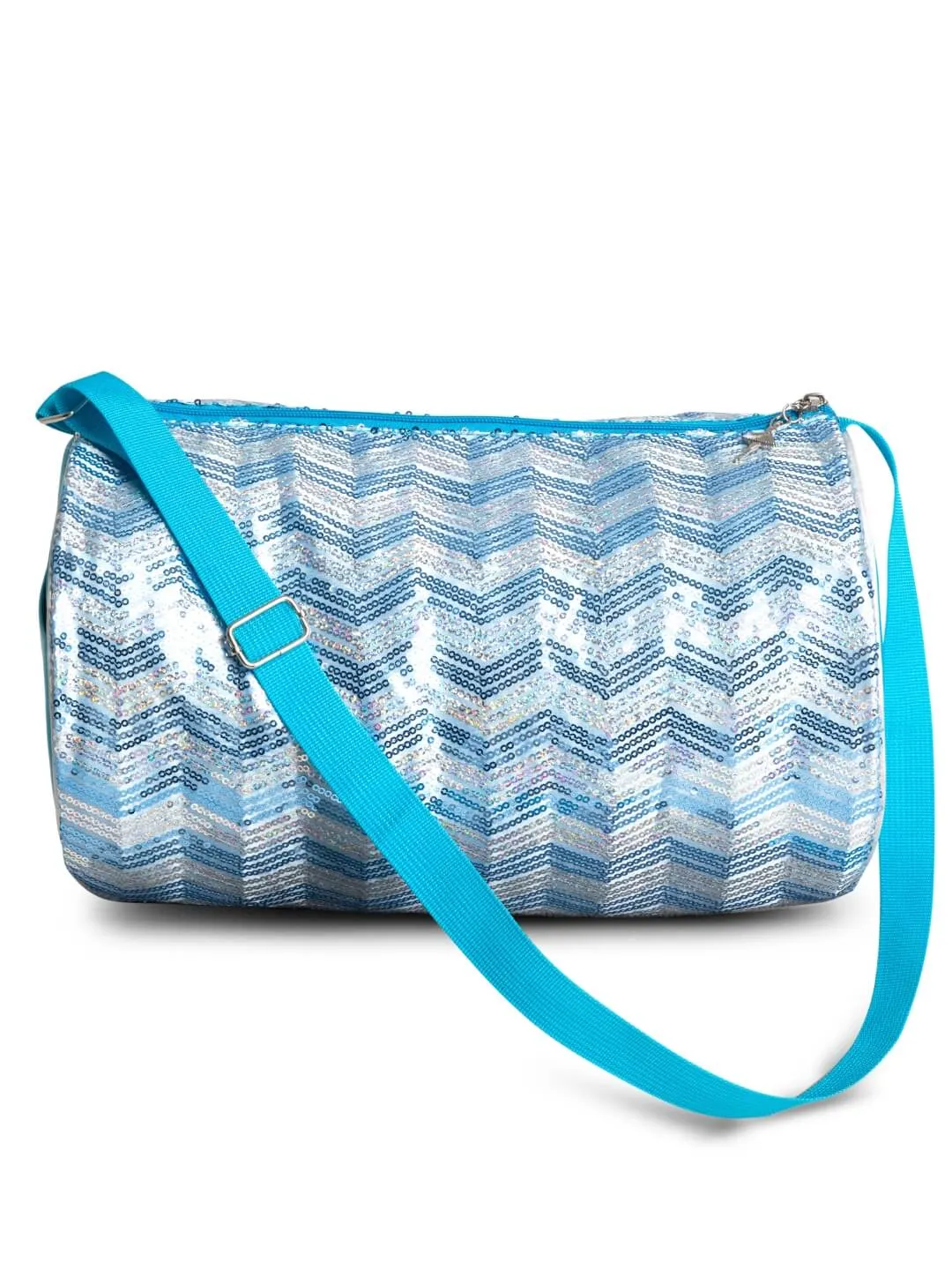 Capezio Sequin Barrel Bag - Blue B283