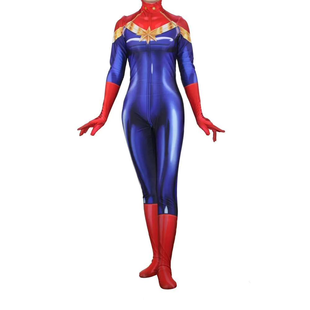 CAPTAIN MARVEL Cosplay Costume for Women