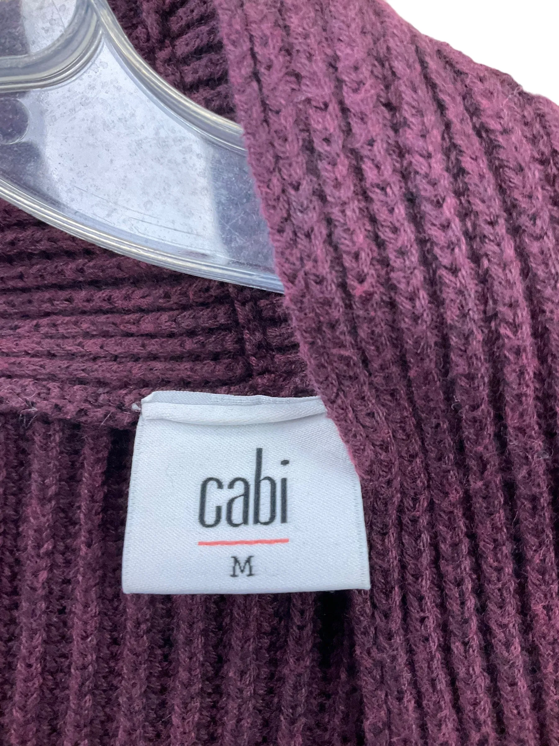 Cardigan By Cabi In Plum, Size: M