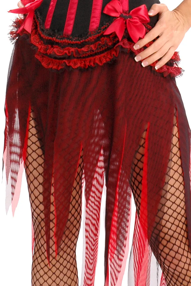 Carousel Vampire Shredded Skirt