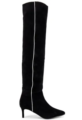 Caverley Jazzy Boot Black Suede