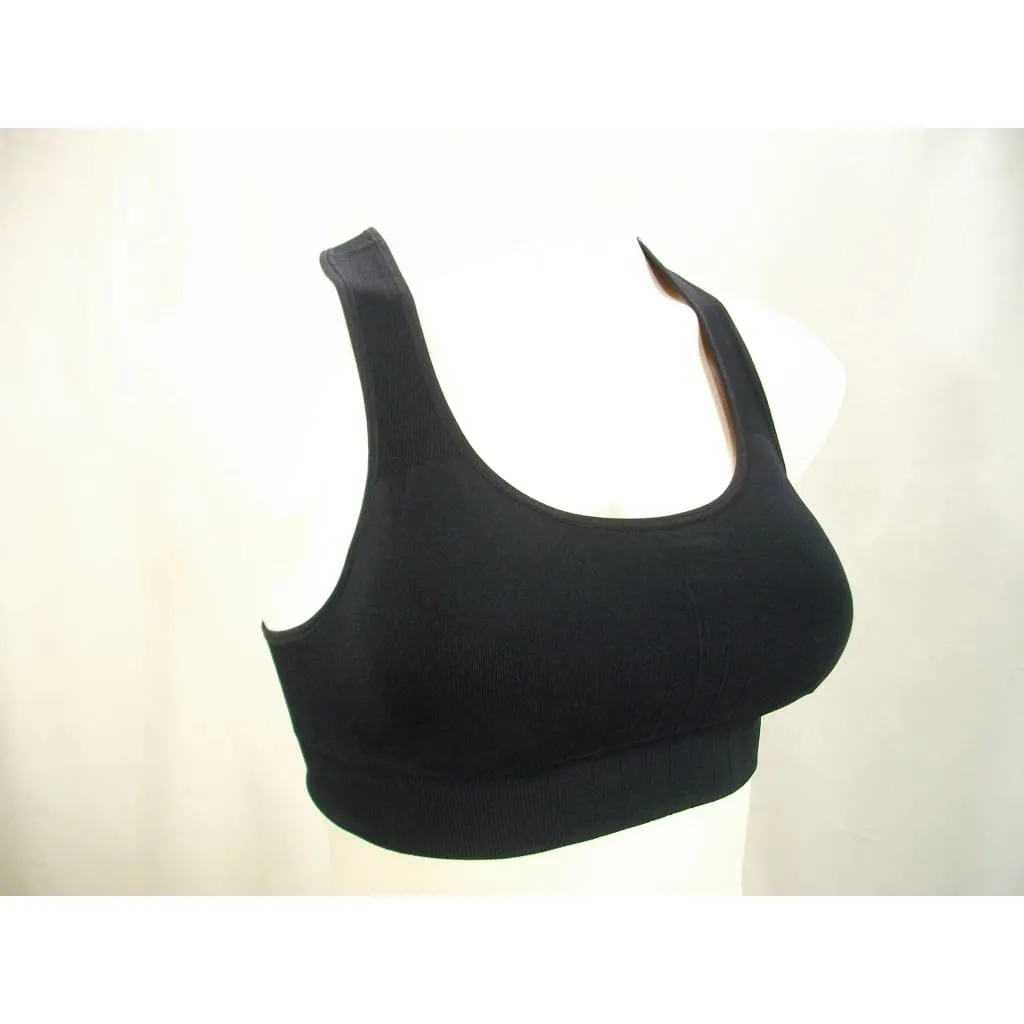 Champion N9169 9169 Wire Free Racerback Sports Bra Size XS X-SMALL Black