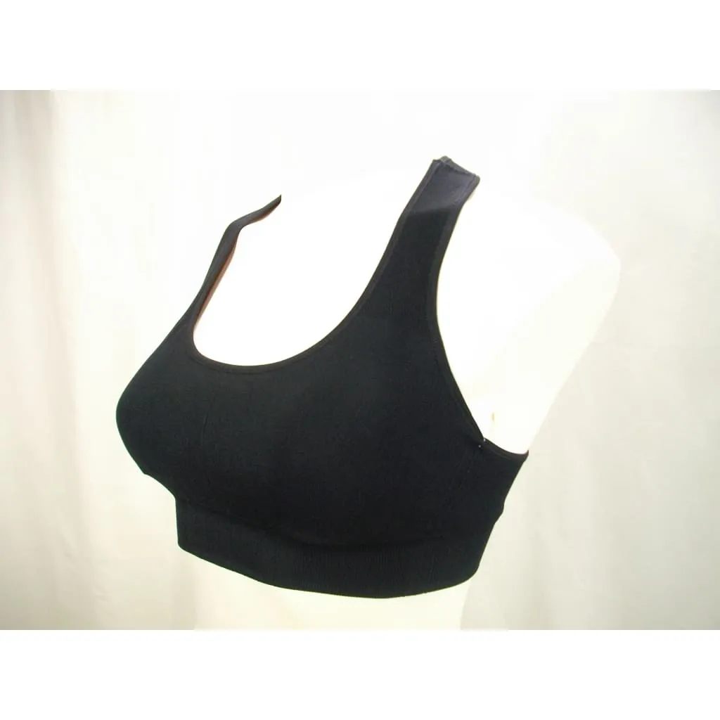 Champion N9169 9169 Wire Free Racerback Sports Bra Size XS X-SMALL Black