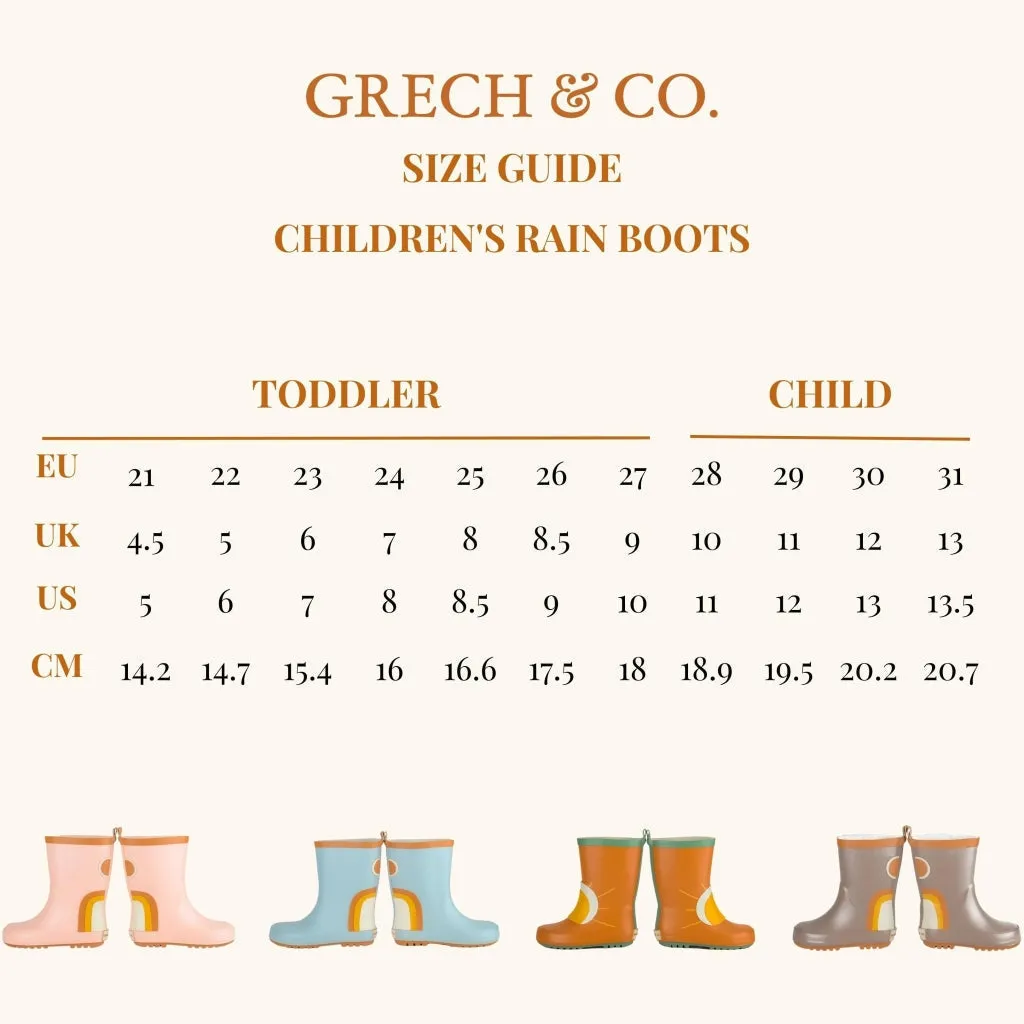 Children's Rain Boots - Spice