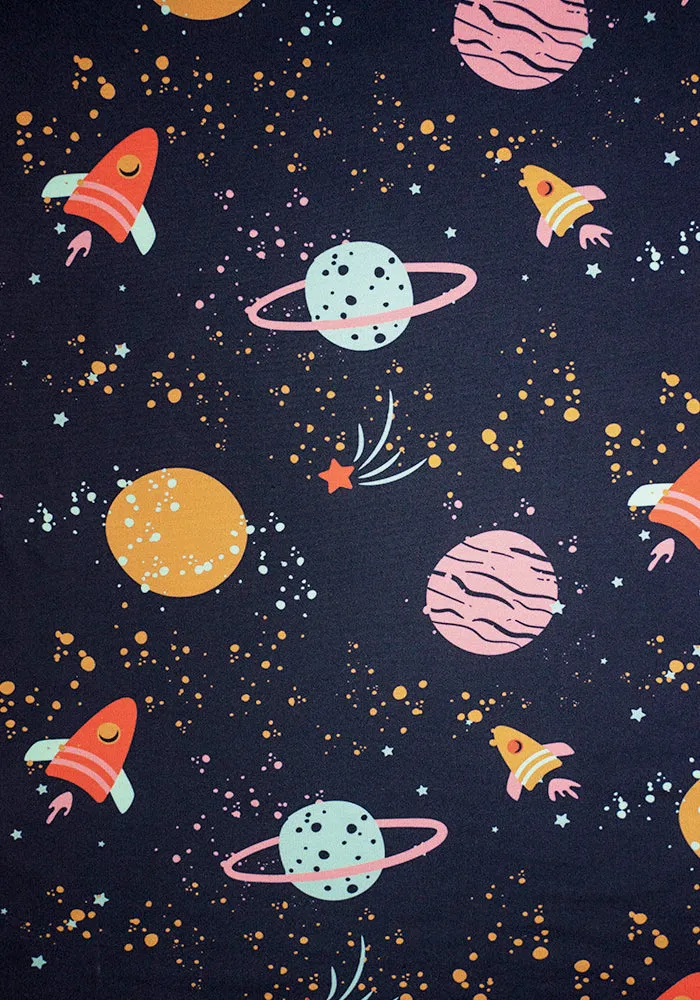 Children's Space Print Pyjama Set (Astro)