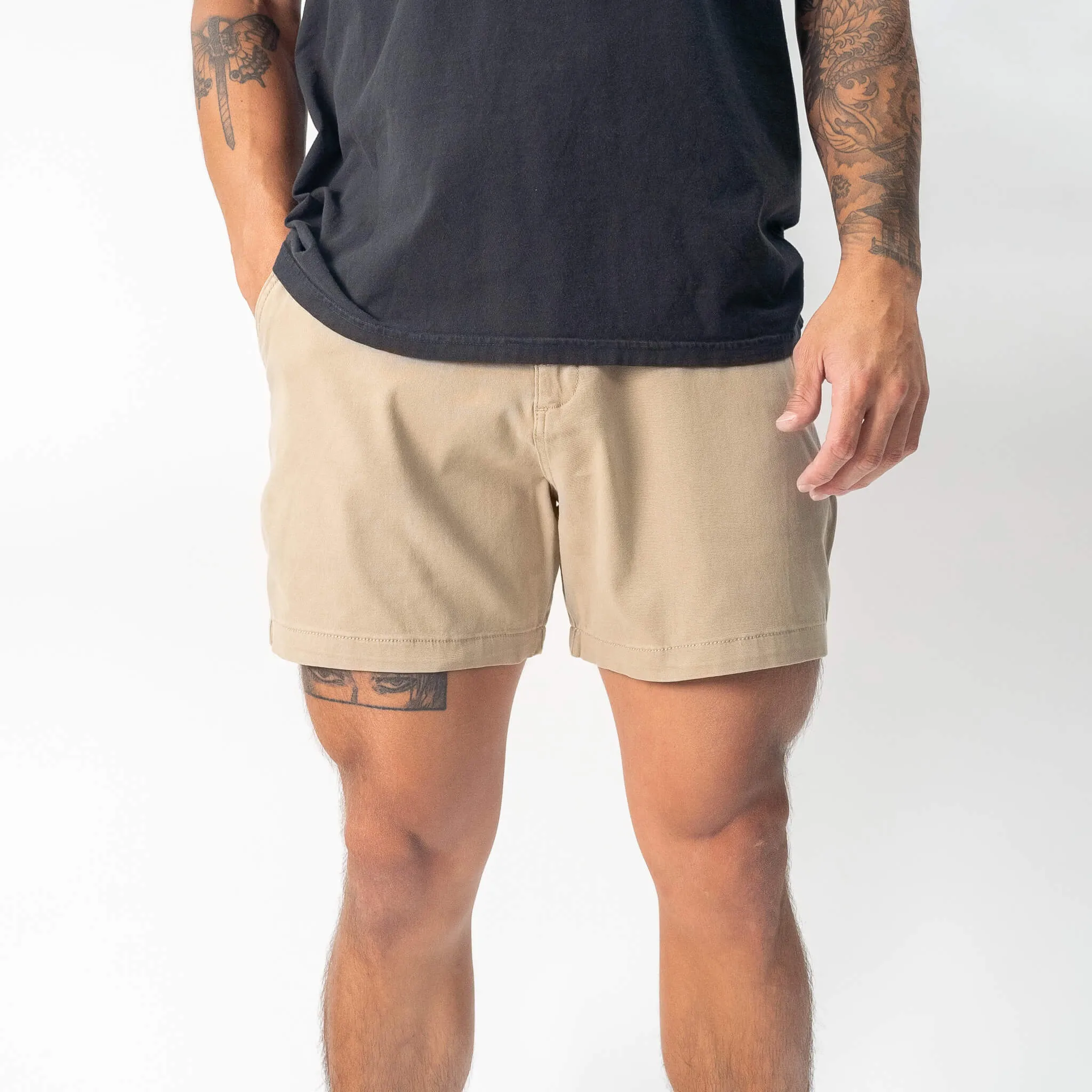 Chino Shorts - Light Khaki