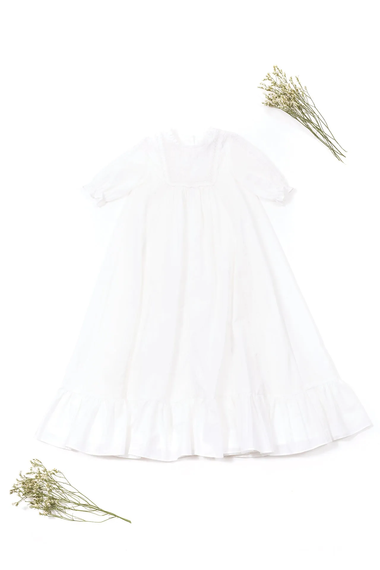 Christening Robe - Mother-Of-Pearl