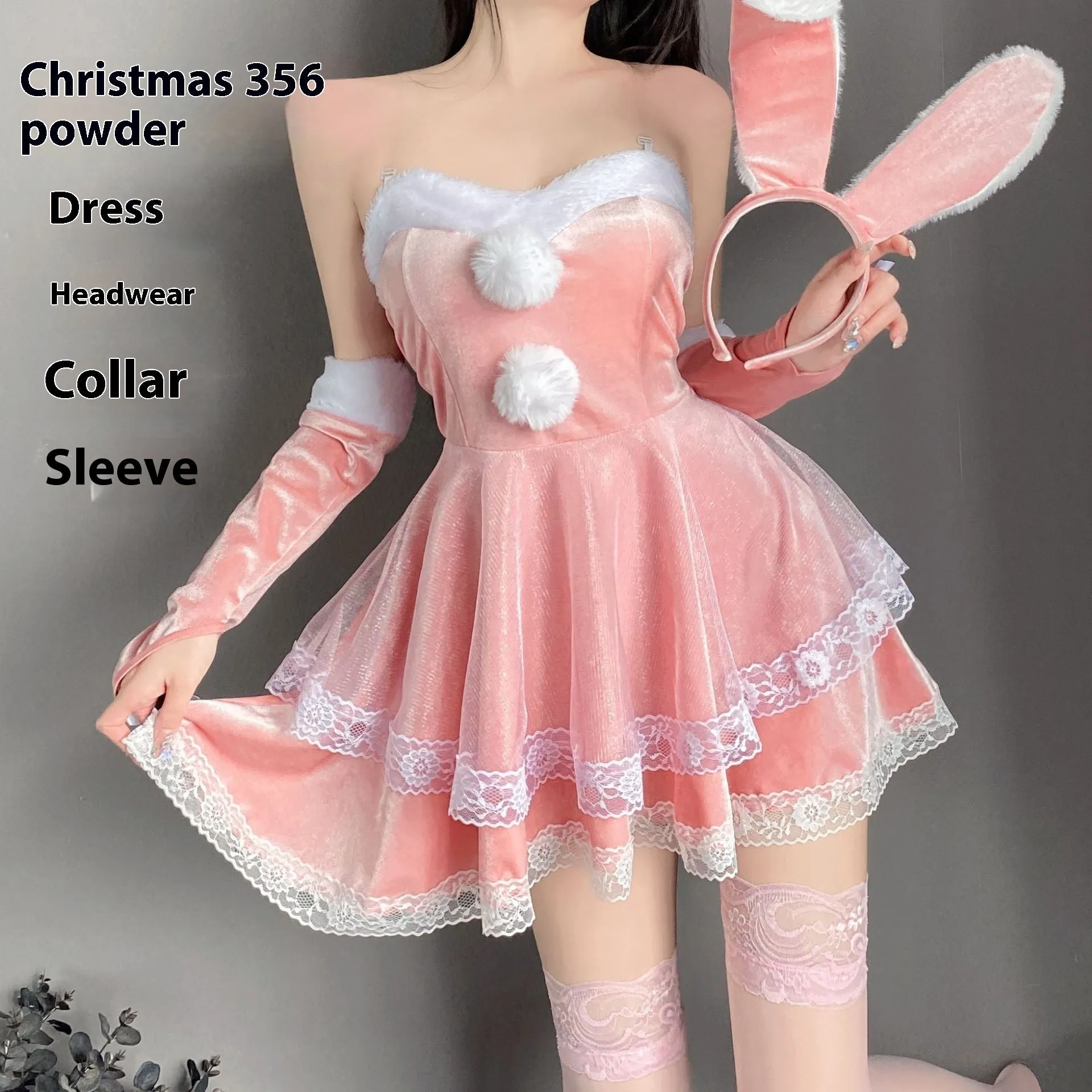 Christmas Uniform Suit Bunny Cos Costume Christmas