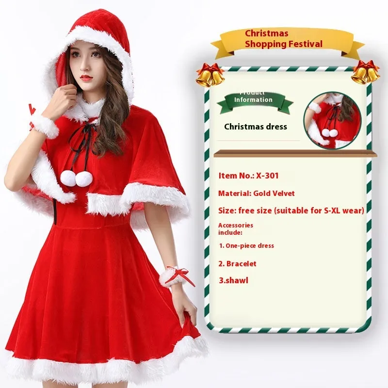 Christmas Uniform Suit Bunny Cos Costume Christmas