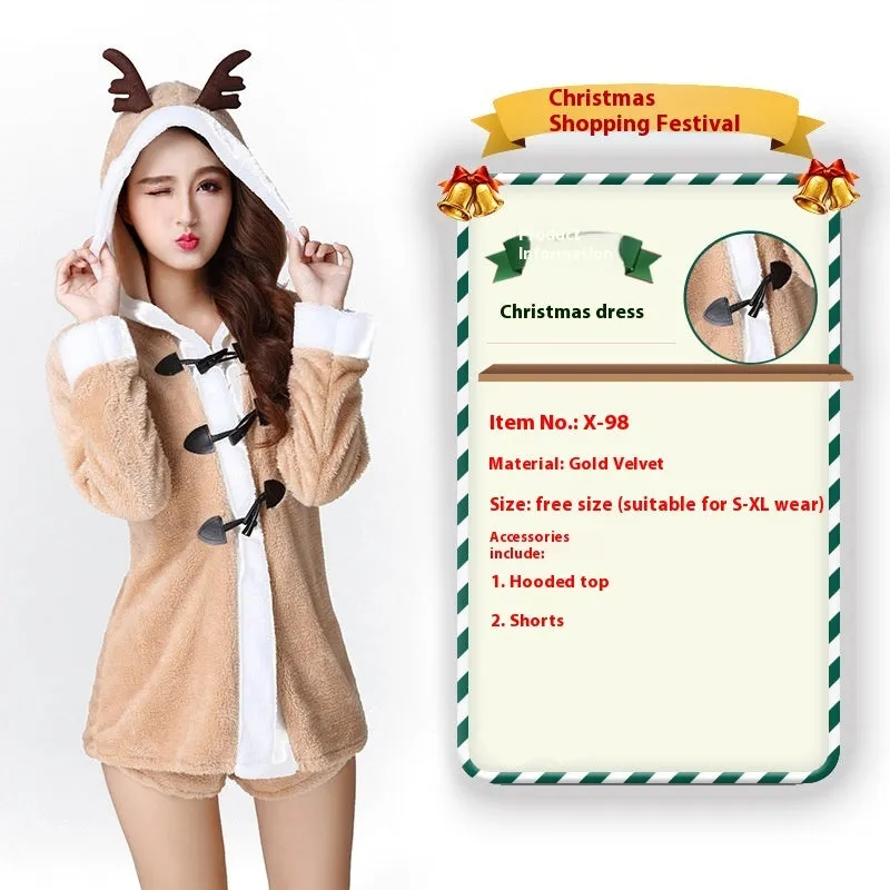 Christmas Uniform Suit Bunny Cos Costume Christmas