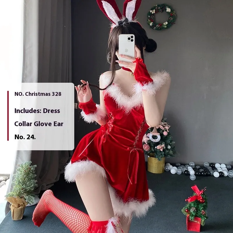 Christmas Uniform Suit Bunny Cos Costume Christmas