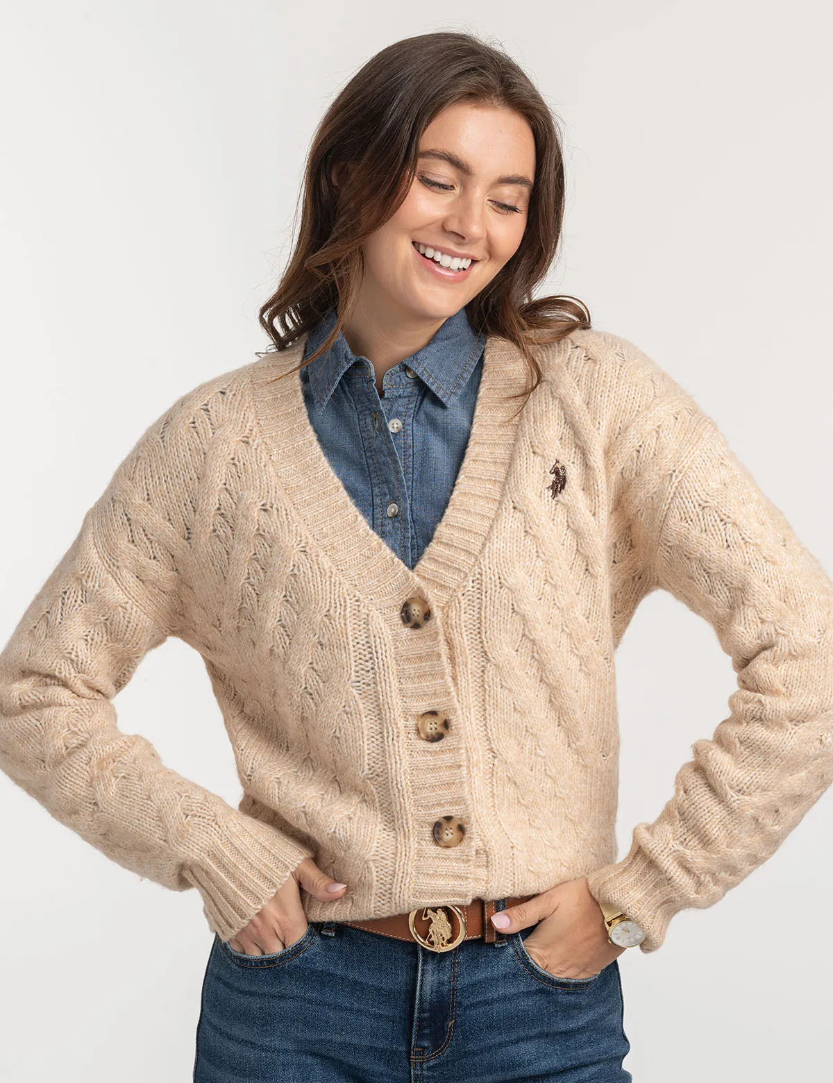 CLASSIC CABLE CARDIGAN