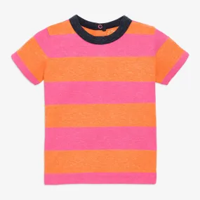 Clearance baby heathered stripe tee