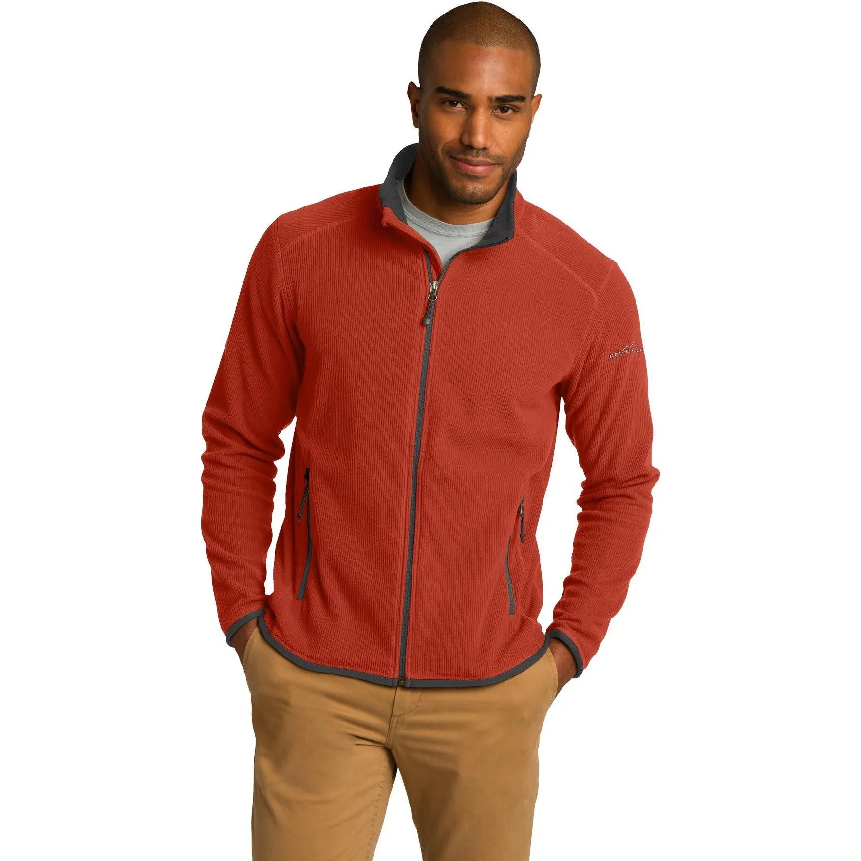 CLOSEOUT - Eddie Bauer Full-Zip Vertical Fleece Jacket